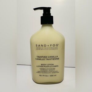 Sand+Fog Tahitian Vanilla Body Lotion Cream
300ML NWOT